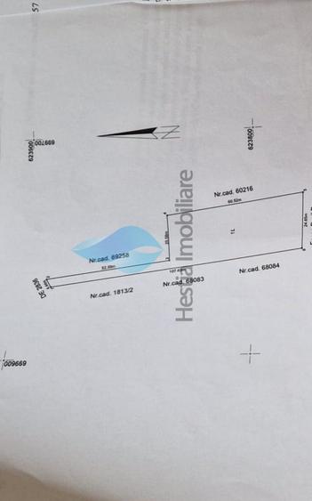 Teren Construcții intravilan de 1644 mp, în Bârnova