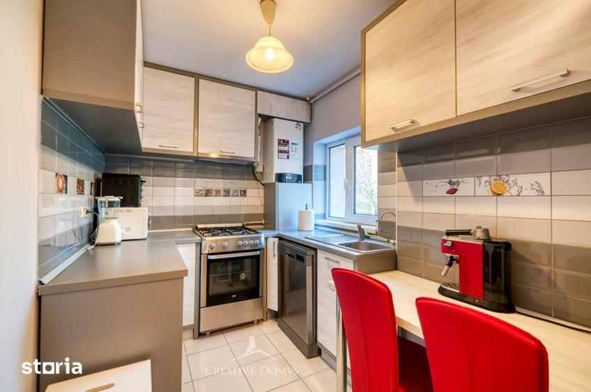 Gara de Nord / Apartament cu doua camere in vila / Centrala proprie - 1