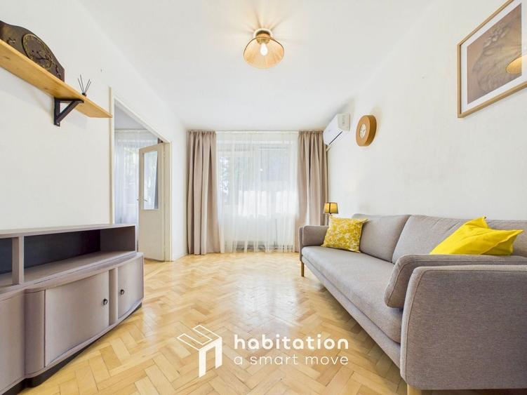 Apartament cu 2 camere semidecomandat, mobilat în Central