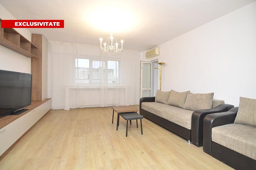 Apartament cu 3 camere decomandat, mobilat în Unirii