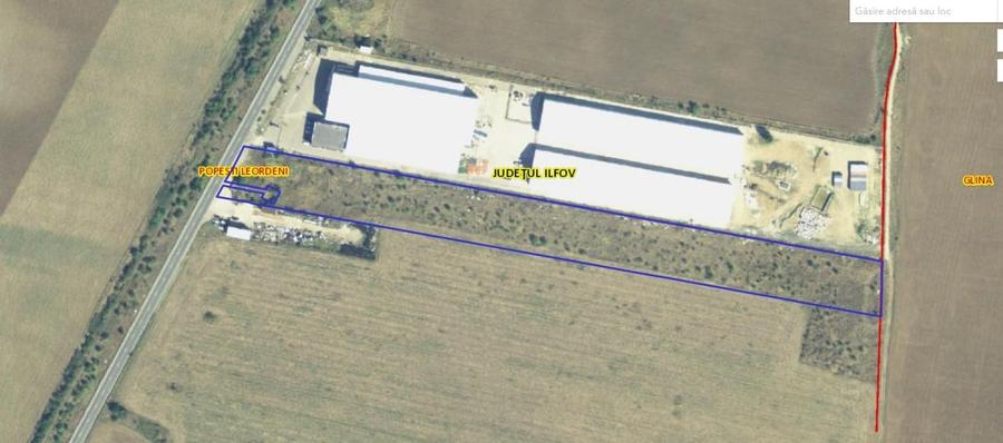 Teren Construcții intravilan de 20000 mp, în Popești-Leordeni