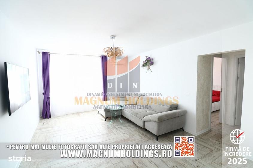 Apartament cu 2 camere semidecomandat în Eremia