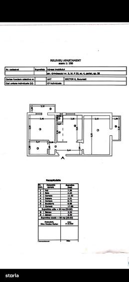 Apartament cu 2 camere decomandat în Militari