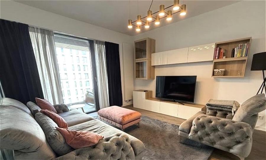 Apartament cu 2 camere semidecomandat, mobilat în Aviației