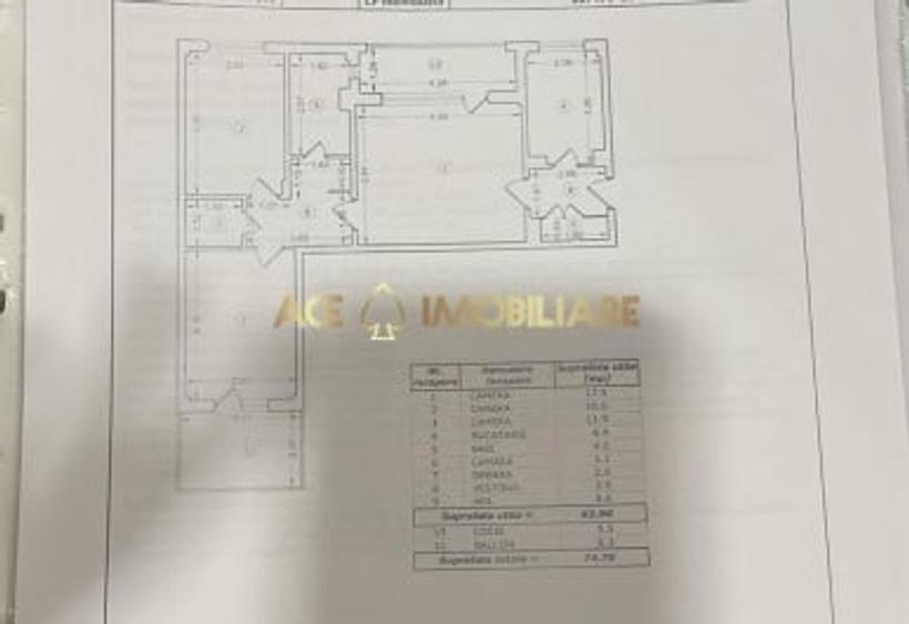 Apartament cu 3 camere semidecomandat, mobilat în Colentina