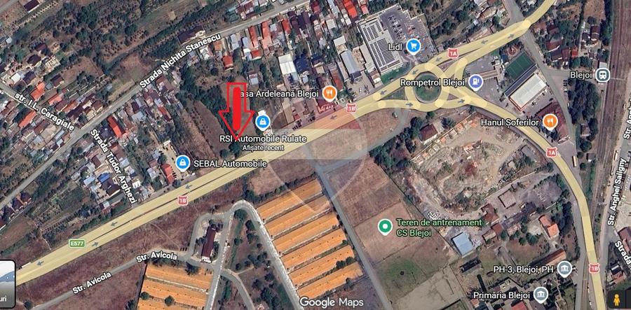 Teren Construcții intravilan de 4001 mp, în Blejoi