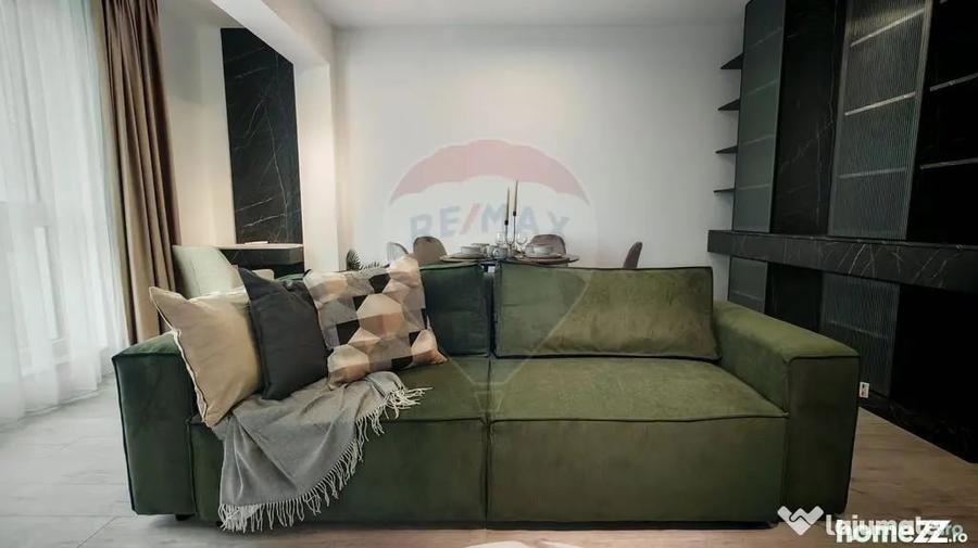 Apartament cu 2 camere semidecomandat în Tunari
