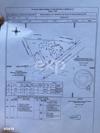 Casă cu 3 camere cu Teren 567 Mp în Central