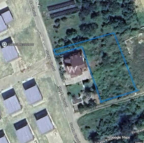 Teren Construcții intravilan de 1409 mp, în Cisnădioara