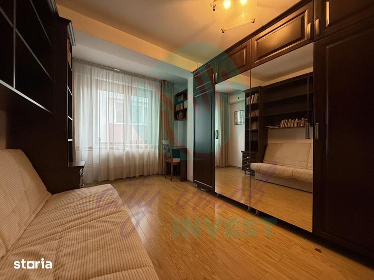 Apartament cu 3 camere semidecomandat, mobilat în Floreasca
