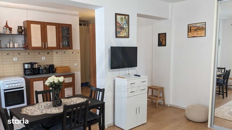 Garsoniera moderna 38 mp utili la parter loc de parcare in Selimbar - 1