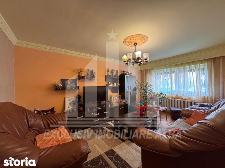 Apartament cu 3 camere decomandat, mobilat în Cetate