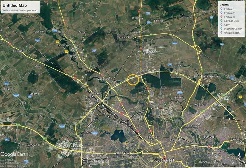 Teren Construcții intravilan de 9811 mp, în Nord