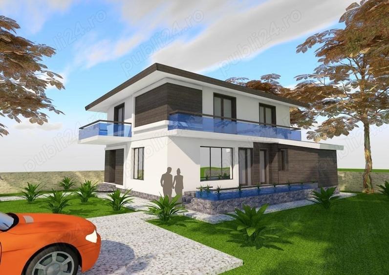 Casă cu 4 camere cu Teren 404 Mp în Joița