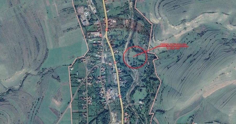 Teren Construcții intravilan de 10000 mp, în Călățele