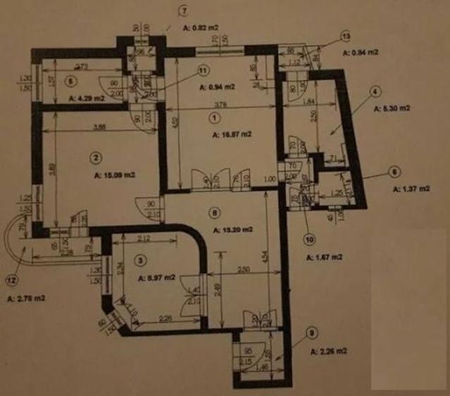 3 camere pentru birouri et 2 in cladire interbelica Tineretului metrou 600 m - 11