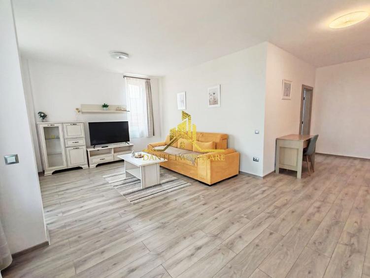 Apartament cu 2 camere semidecomandat, mobilat în Borhanci