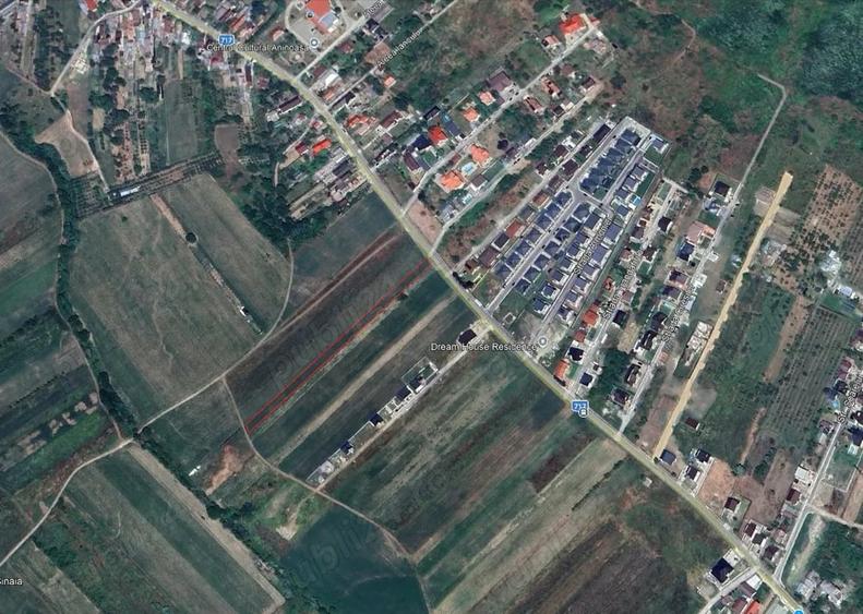 Teren de 2400 mp, în Aninoasa