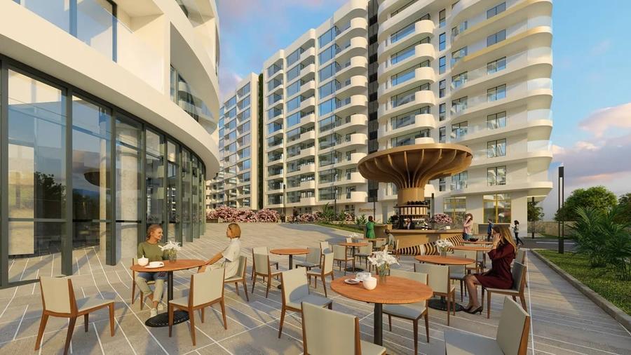 Apartament cu 2 camere semidecomandat, mobilat în Nord