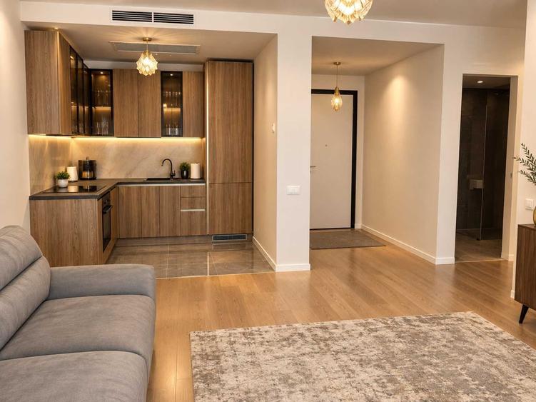 Apartament cu 2 camere semidecomandat în Central
