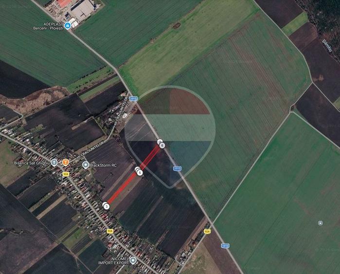 Teren agricol extravilan de 8166 mp, în Ghighiu