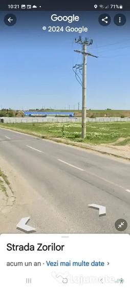 Teren de 2500 mp, în Central