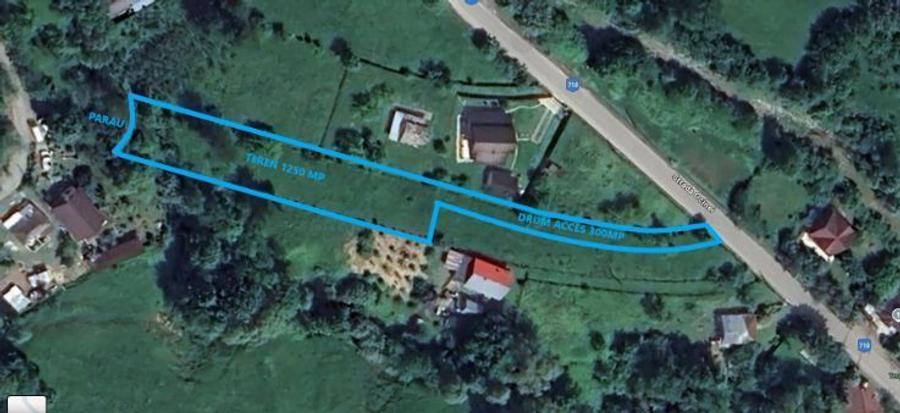 Teren Construcții intravilan de 1400 mp, în Breaza