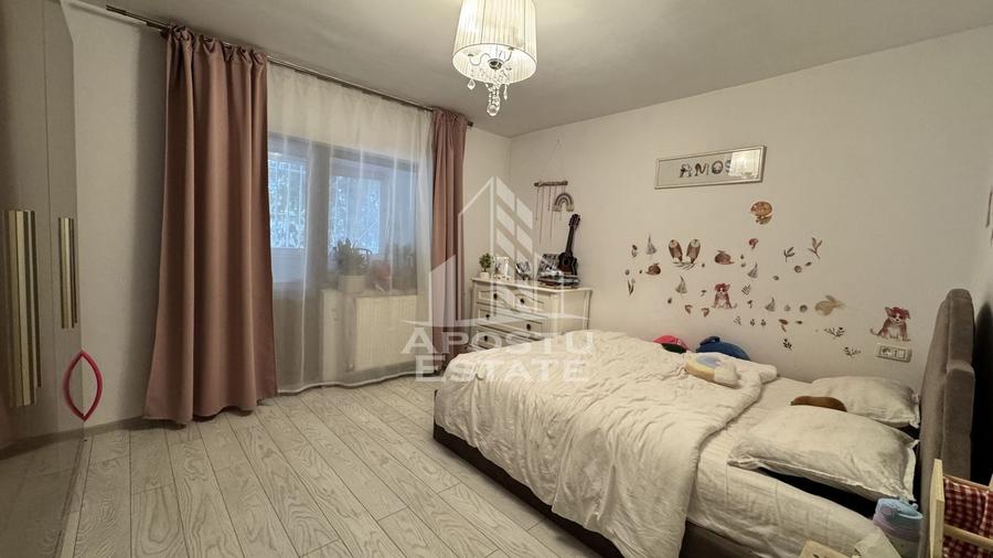 Apartament cu 3 camere semidecomandat, mobilat în Steaua