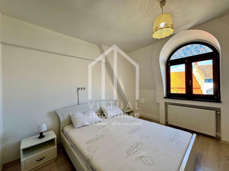Apartament cu 3 camere decomandat, mobilat în Central