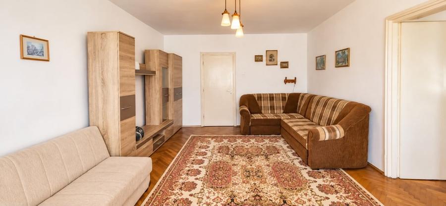 Apartament cu 2 camere circular, mobilat în Centrul Civic