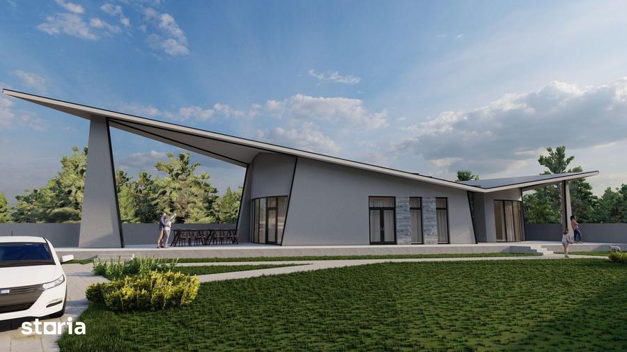 Casă cu 4 camere decomandat cu Teren 954 Mp în Sânmartin