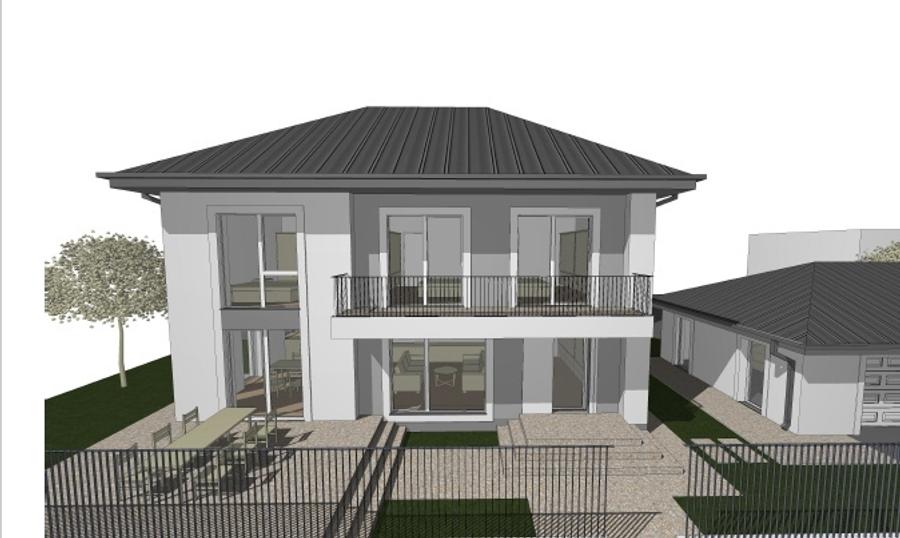 Casă individuală cu 4 camere cu Teren 500 Mp în Luna de Sus