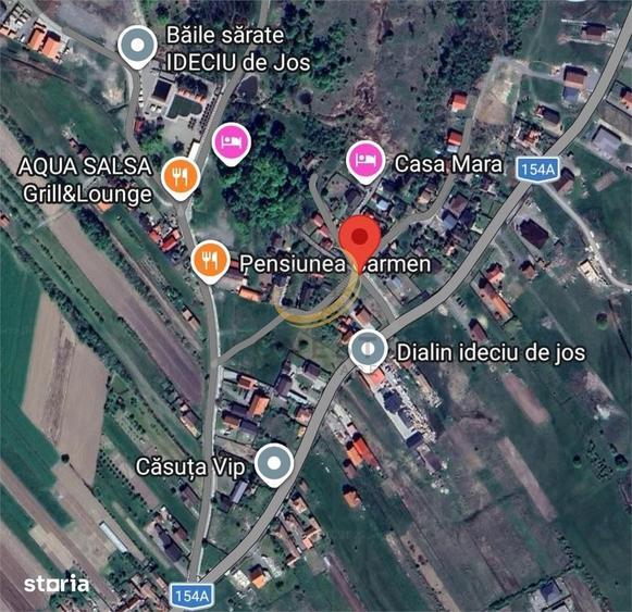 Teren de 6740 mp, în Ideciu de Jos