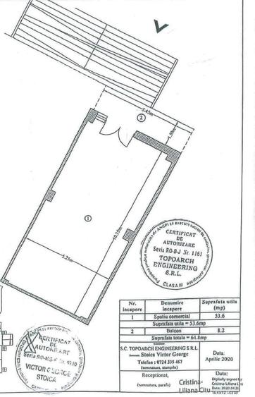 Spațiu comercial, de 62 mp, în Haliu