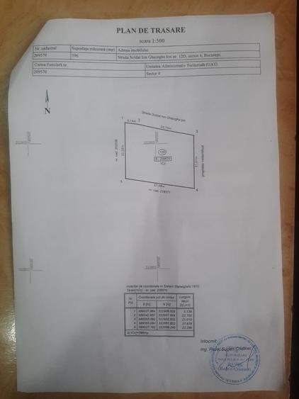 Teren Construcții intravilan de 596 mp, în Văcăresti