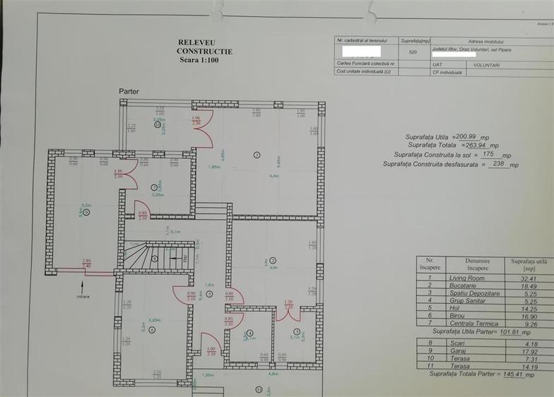 Casă cu 5 camere cu Teren 520 Mp în Iancu Nicolae