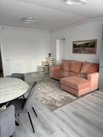 Apartament cu 2 camere decomandat, mobilat în Sânpetru