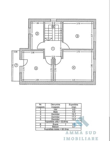 Casa Individuala - 4 Camere - 539 mp teren - Sos. Oltenitei DN 4 / A0 - 13