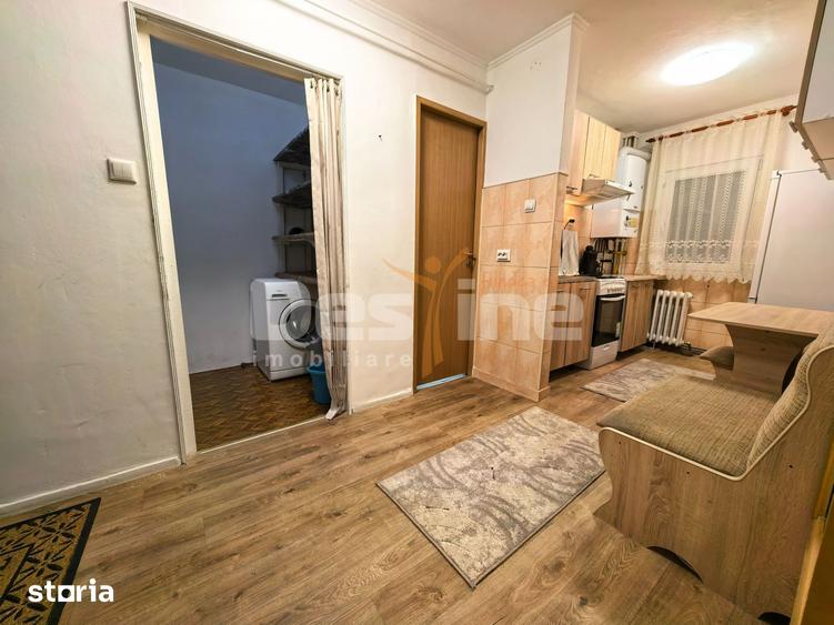 Garsonieră decomandată, mobilată în Frumoasa