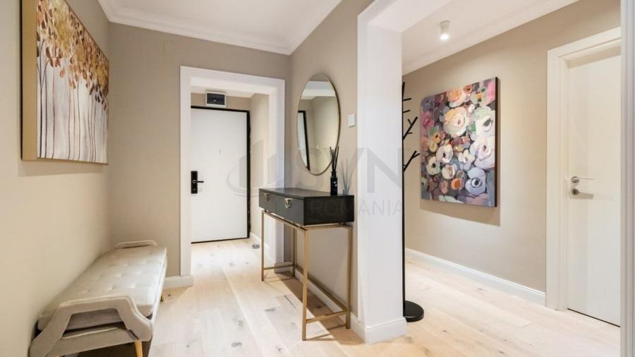 Apartament cu 4 camere decomandat, mobilat în Dorobanți