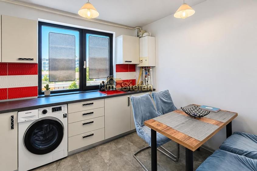 Apartament cu 2 camere semidecomandat în Năvodari