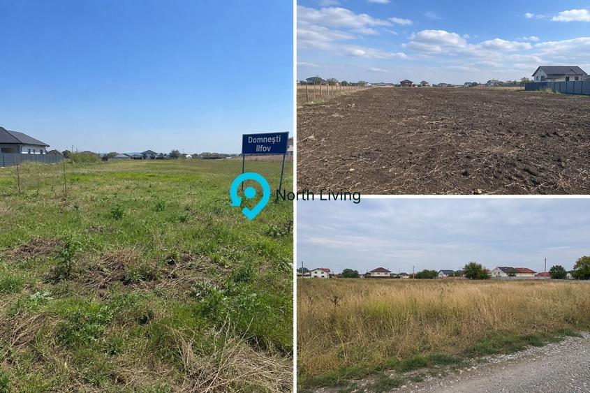 Teren Construcții intravilan de 500 mp, în Domnești