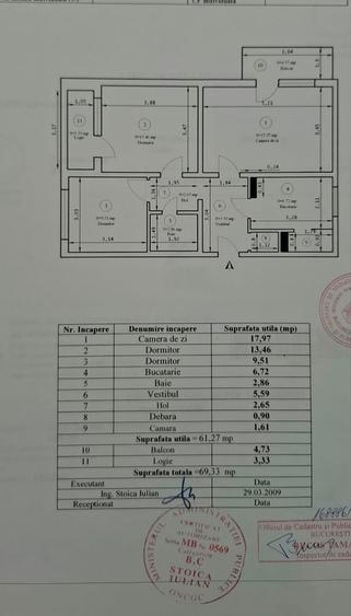 Apartament decomandat în Drumul Taberei