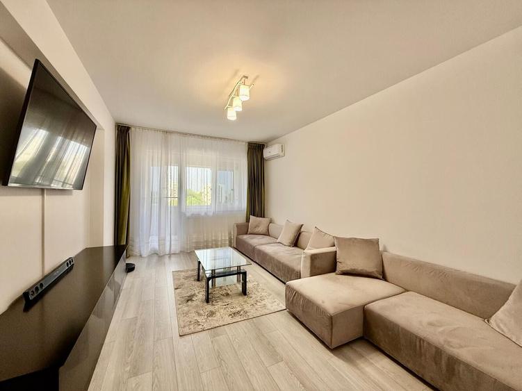 Apartament cu 4 camere decomandat, mobilat în Brâncoveanu