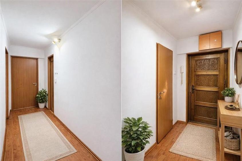 Apartament cu 3 camere decomandat, mobilat în Sud