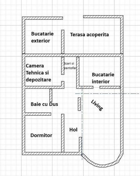 Casă cu 4 camere în Lazuri