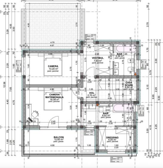 Casa tip vila - teren 706mp - view superb - Tocile, Sibiu - 2