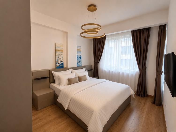 Apartament cu 2 camere decomandat, mobilat în Central