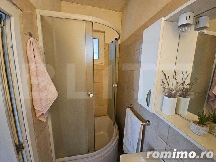 Casă cu 2 camere cu Teren 423 Mp în Central