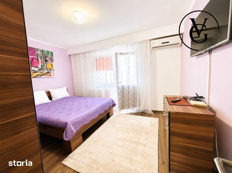Apartament cu 2 camere decomandat, mobilat în Delfinariu